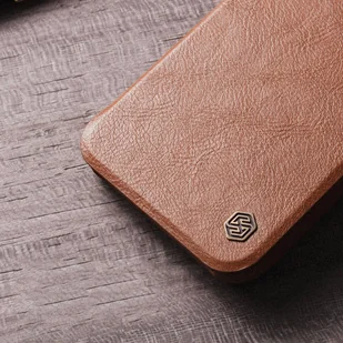 Nillkin Qin Leather Pro Case etui iPhone 14 Pro Max osłona na aparat kabura pokrowiec obudowa z klapką czarny - Etui i futerały do telefonów - miniaturka - grafika 16