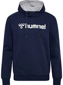 Bluzy męskie - hummel Hmlmover Cotton Hoodie męska bluza z kapturem - miniaturka - grafika 1