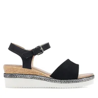 Espadryle damskie - Espadryle Clara Barson WS2189-15 Czarny - miniaturka - grafika 1