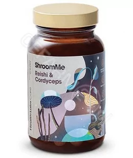 Health Labs Care Sp. z o.o. ShroomMe Reish & Cordyceps Reishi i kordyceps chiński proszek 90 porcji Health Labs - Witaminy i minerały - miniaturka - grafika 1