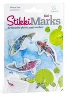Zakładki do książek - Thinking Gifts StikkiMarks Koi Fish Zakładki Ryby Koi znaczniki - Thinking Gifts - miniaturka - grafika 1