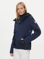 Kurtki narciarskie - Rossignol Kurtka narciarska RLKWJ23 Granatowy Regular Fit - miniaturka - grafika 1