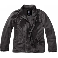 Odzież taktyczna i umundurowanie - Kurtka dziecięca BRANDIT Britannia Jacket - Czarna 170-176 (15-16 Lat) - miniaturka - grafika 1