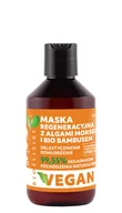 Maski do włosów - Bioelixire Bioelixire Vegan maska regeneracyjna z bio bambusem i algami morskimi 300ml - miniaturka - grafika 1