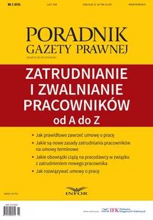 Zatrudnianie i zwalnianie pracowników od A do Z - E-booki - prawo - miniaturka - grafika 1