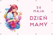 Pomoce naukowe - Dzień Mamy- Baner do szkoły i przedszkola - miniaturka - grafika 1