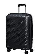 Walizki - American Tourister Speedstar Spinner M, walizka z możliwością rozszerzenia, 67,5 cm, 66,5/70 l, czarna (Black), czarny (czarny), M (67.5 cm - 66.5/70 L), Walizki i wózki - miniaturka - grafika 1