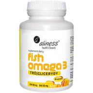 Serce i układ krążenia - Aliness Fish Omega3 Trójglicerydy 180/120 mg, 60 kapsułek - miniaturka - grafika 1
