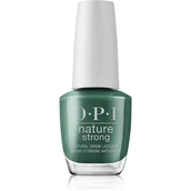 Lakiery hybrydowe - OPI Nature Strong, wegański lakier do paznokci, Leaf By Example NAT035, zielony, 15ml - miniaturka - grafika 1