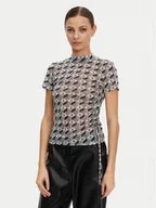 Koszulki i topy damskie - HUGO T-Shirt 50537187 Kolorowy Regular Fit - miniaturka - grafika 1