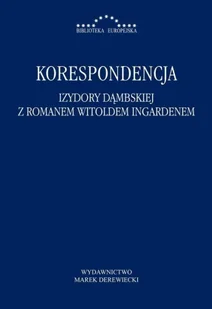 Korespondencja Izydory Dąmbskiej z R Ingardenem Nowa - Historia Polski - miniaturka - grafika 2