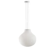 Lampy sufitowe - FARO 28301 - Żyrandol na lince ISABELLE 1xE27/15W/230V śr. 40 cm biały - miniaturka - grafika 1