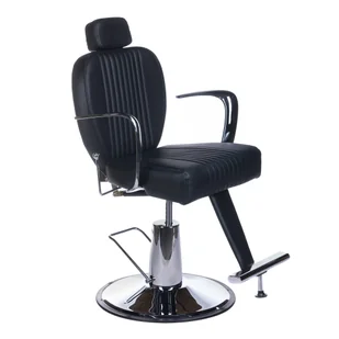Fotel barberski OLAF BH-3273 Czarny - Fotele fryzjerskie - miniaturka - grafika 4