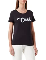 Koszulki i topy damskie - ICHI T-shirt damski, 194008/Black, L - miniaturka - grafika 1