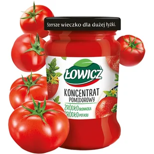 Łowicz KONCENTRAT POMIDOROWY 30% 190 G zakupy dla domu i biura! 56530298 - Koncentraty warzywne, przeciery - miniaturka - grafika 1