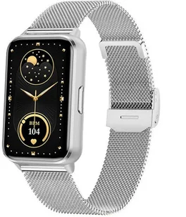 Zegarek Damski SMARTWATCH RUBICON RNCF48 silver/ silver meshhttps://www.alletime.pl/admin/main.php?dz=produkty&op=edytuj&id=15382 - Smartwatch - miniaturka - grafika 1