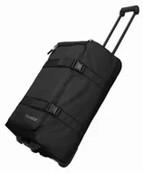 Torby podróżne - Torba Podróżna na Kółkach Kick Off L Czarny - miniaturka - grafika 1