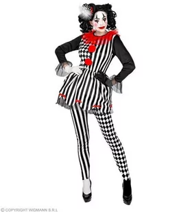 Strój dla dorosłych, Złowrogi Harlequin, rozmiar S - Stroje karnawałowe - miniaturka - grafika 1