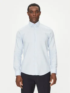 Calvin Klein Koszula K10K114360 Błękitny Slim Fit - Koszule męskie - miniaturka - grafika 1