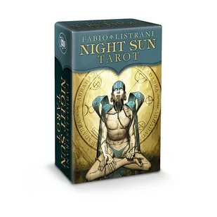 mini NIGHT SUN Tarot by Fabio Listrani - karty tarota mini - Wróżbiarstwo i radiestezja - miniaturka - grafika 1