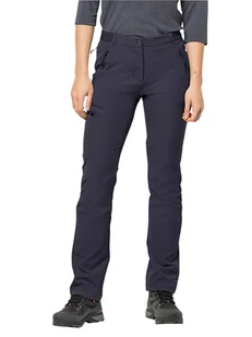 Jack Wolfskin Spodnie funkcyjne - Slim fit - w kolorze antracytowym - Spodnie sportowe damskie - miniaturka - grafika 1