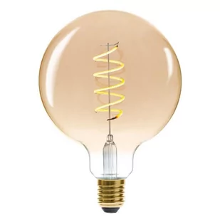 Atmosphera Żarówka dekoracyjna LED SOFT AMBER G125 4W kolor szary B07V8CHJMK - Żarówki LED - miniaturka - grafika 1