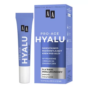 Hyalu Pro-Age nawilżająco-rozświetlający krem pod oczy 15 ml - Kosmetyki pod oczy - miniaturka - grafika 1