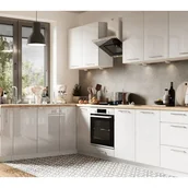 Szafki kuchenne - Szafka kuchenna stojąca 40 VITA D40S/1 P/L biała połysk - miniaturka - grafika 1