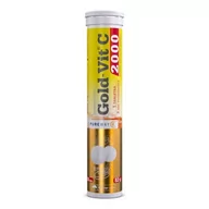 Przeziębienie i grypa - Olimp Gold-Vit C 2000 o smaku pomarańczowym x20 tabletek musujących - miniaturka - grafika 1
