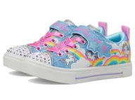 Kapcie damskie - Skechers Twinkle Toes, Kapcie, Blue Synthetic/Multi Trim, 35 EU, Blue Synthetic Multi Trim, 35 EU - miniaturka - grafika 1