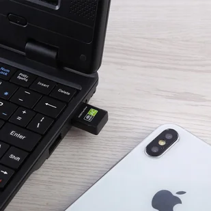 KARTA SIECIOWA WIFI WI-FI USB AC 600MBPS 2GHz + 5G 0002B04 - Karty sieciowe - miniaturka - grafika 1