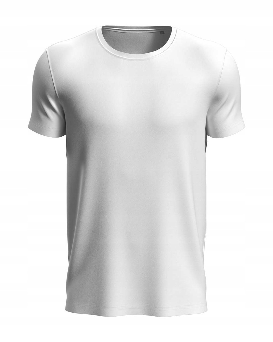 Koszulka męska sportowa Stedman Active ST8000 White DUŻY ROZMIAR 4XL