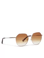 Okulary przeciwsłoneczne - Longchamp Okulary przeciwsłoneczne LO154S Brązowy - miniaturka - grafika 1