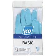Rękawiczki jednorazowe - Rękawiczki lateksowe ICO GUANTI Basic Blue (rozmiar L) - miniaturka - grafika 1