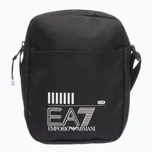 Saszetka EA7 Emporio Armani Train Core 2 l black/white logo WYSYŁKA W 24H 30 DNI NA ZWROT - Torby męskie - miniaturka - grafika 1