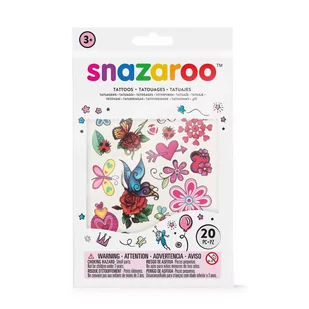 Snazaroo Tatuaże zmywalne, zestaw dziewczęcy - Charakteryzacja - miniaturka - grafika 1
