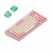 Klawiatury - Nuphy - Halo75 v2 Wireless Mechanical Keyboard - Bezprzewodowa Klawiatura Mechaniczna Sakura Fizz Mint - miniaturka - grafika 1