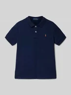 Koszulki dla chłopców - Koszulka polo z wyhaftowanym logo - miniaturka - grafika 1