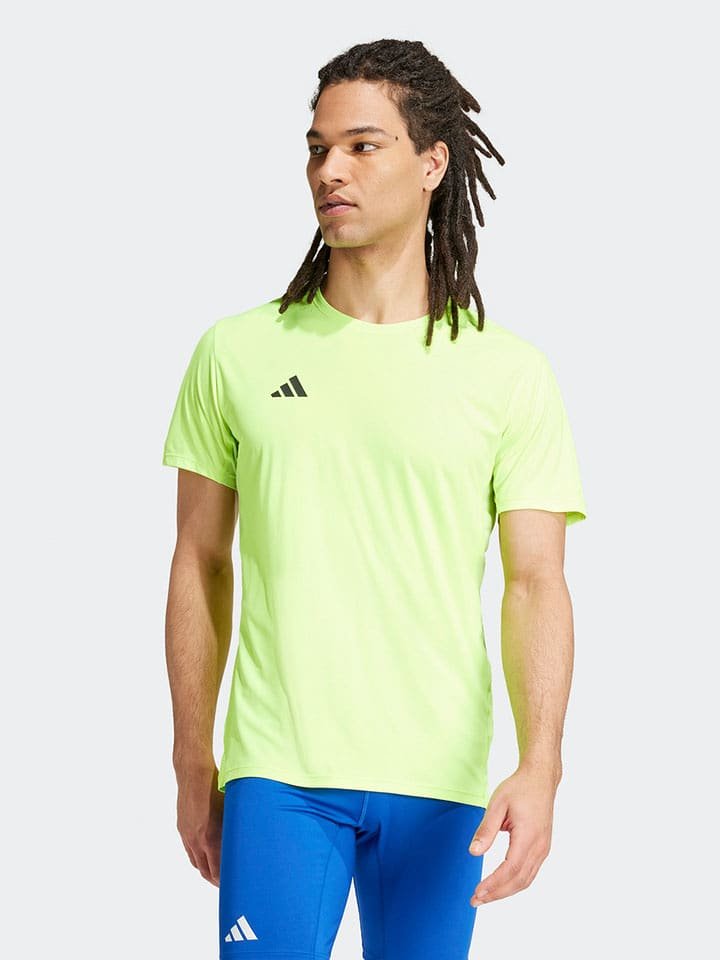 adidas Koszulka w kolorze zielonym do biegania
