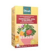 Herbata - Dilmah Mandarynka, Róża & Grejpfrut ex20 DILMNAPAREX20TANROSE - miniaturka - grafika 1