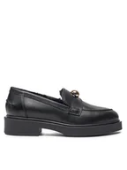 Półbuty damskie - Furla Loafersy YI45SFE BX3502 O6000 Czarny - miniaturka - grafika 1