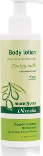 Macrovita MACROVITA Olive.elia Donkey Milk naturalne mleczko do ciała z bio-oliwą i oślim mlekiem 200ml - Balsamy i kremy do ciała - miniaturka - grafika 1