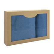 Ręczniki - Zestaw 2 ręczników Solano Niebieski 50x90+70x140 Darymex - miniaturka - grafika 1