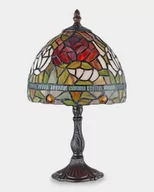 Lampy stojące - Lampa Witrażowa w Stylu Tiffany Piwonia - miniaturka - grafika 1