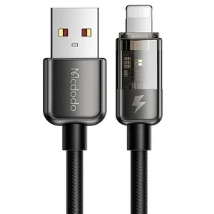 Kabel Lightning Mcdodo CA-3141, 12W, 1.8m (czarny) - Kable - miniaturka - grafika 1