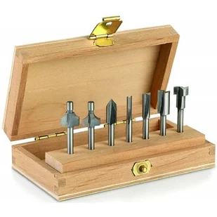 Dremel DREMEL FREZY DO DREWNA KOMPLET 7szt. D26150660JA - Frezy - miniaturka - grafika 1