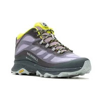Buty trekkingowe damskie - Buty trekkingowe damskie Merrell Moab Speed Mid Gtx - miniaturka - grafika 1