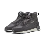Sneakersy męskie - Męskie Sneakersy PUMA GRAVITON MID 38320406 – Szary - miniaturka - grafika 1