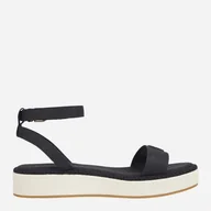 Sandały damskie - Sandały damskie TOMMY HILFIGER THIFW0FW07019BDS 38 Czarne (8720643150550) - miniaturka - grafika 1