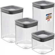 Pojemniki kuchenne - Pojemniki na żywność Curver Dry Cube 4 szt. - miniaturka - grafika 1